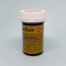 공예몰 Sugarflair 슈가플레어 32. Caramel Ivory 슈가크래프트 설탕공예 색소, 1개