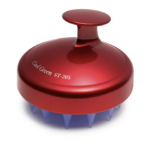 두피관리 샴푸브러쉬, 레드색상, 10개