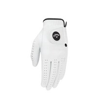 Callaway 남성 옵티 플랙스 골프 장갑 White 카데트 S 왼손용, Cadet (Shorter Fingers), Worn on Left Hand, Small