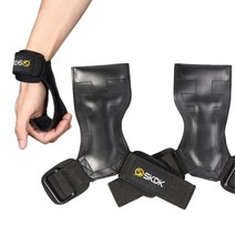 짐팩트 헬스 스트랩 퀵 그립 스트랩 손목보호대, black free, 1개