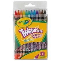 Crayola 트위스터블 색연필 12개 3팩