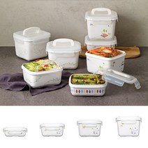 Corelle 코렐 밀폐 김치통 4종 택1 냄새안나는김치통 1.8L 2.7L 3.6L 4.2L, 선택4) 4.2L