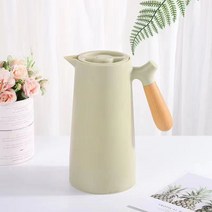 LINHYE 가정용 1L 대용량 보온주전자 냉수주전자, 그린