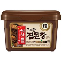 구수한 집된장, 1개, 500g