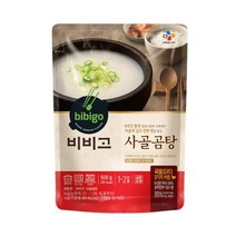 CJ더마켓 간편식 즉석식품 국레시피 탑티어 비비고 사골곰탕 국 탕 찌개 밀키트 500G, 13개