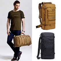 지혼 아머 밀리터리 백팩 60L 군인 군용 배낭 등산 여행용 대용량 가방