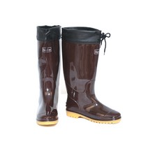 (모두팜) 방한 카프 장화(남성용/여성용) 브라운 겨울장화 따듯한 털장화 방한 방수 낚시 농사 주방 장화