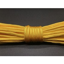 로프플로우 운동 헬스 등산 iqiuhike 5 미터 550 paracord 낙하산 코드 끈 mil spec type iii 7strand 등반 캠핑 생존 장비, 1-주황색