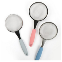 투데코 스텐레스 이유식 거름망, 핑크., 1개