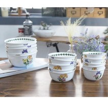 부모님선물 본차이나 고급 식기세트 5인 혼수그릇 잡들이 스테이크 홈파티, 공기5P세트