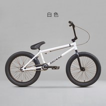 비엠엑스 자전거 BMX자전거 20인치 묘기자전거 SHOWKE20, 흰색 88허브