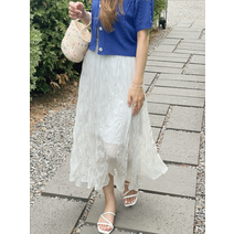 키메라제이 사르르 허리밴딩 플리츠 스커트 3color