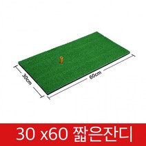 실내 실력 비거리 bb1411 골프연습도구 골프스윙연습기 자세교정 스윙매트 편한, 01 짧은잔디