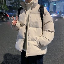 하라주쿠 겨울 파카 힙합 대형 5xl