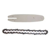 4/6/8 인치 체인 및 가이드 플레이트 세트 미니 전기 톱 교체 무선 우드 브랜치 커팅 샤프, 02 6-inch set