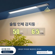 스마트 인체 자동 감지 무드등식 침실 수면 음향 제어등 가정용 복도 무선으로 시작, 원래가격229반환원래가격후하루-50Cm이동식배터리+전원