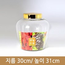 [유리병]매실병 5호 12ℓ, 6개 1BOX[무료배송], 골드