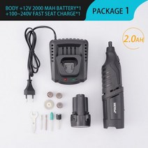 그라인더 절삭기 전동 글라인더 전기 조각 가변 속도 미니 무선 드릴 키트 12V 마끼다 10.8V 배터리용 연, 02 금_01 미국