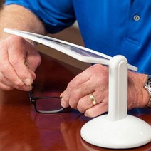 LED 스탠드 확대경 3배율 핸드프리 탁상형 독서용