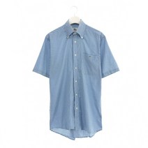 라코.스테 반팔 체크 셔츠 L 25055