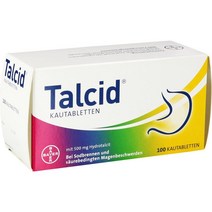 [독일 내수 정품](탈시드)TALCID Kautabletten 100St