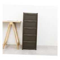 아파트 풀옵션원룸 뱀부1단 셔츠보관 안경수납 수납력좋은 플라스틱서랍장 실용적 내추럴한 옷방장식장, 뱀부 1단 다크브라운