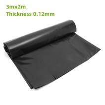 연못 방수포 타포린 천막 방수천 원단 기타 전기설비부자재 두께 물고기 라이너 정원 조경 수영장 강화 헤비 듀티 방수 멤브레인, 3mx2m B+체코