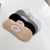 민스타일 여자 무지 덧신 페이크삭스 5켤레 [개별포장]