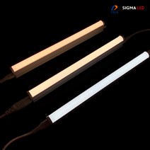 시그마엘이디 LED T5 간접조명 슬림형광등 2P 5W 10W 15W 20W 주광색 전구색, 주백색(4000K) 20W 1165mm