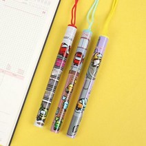 아트박스/천유 어몽어스 클립 캡 목걸이 볼펜 (36개 1세트), 단품, 옵션선택:단일상품