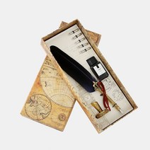 [팬시트리]딥펜 만년필 세트 / 잉크 펜꽂이 깃털펜, 단품, 단품