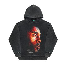 NBA FNI 온라인 스토어 Kobe Bryant Profile-미국 농구 선수 저지 레트로 남성용 긴팔 하단 셔츠 라운드 넥