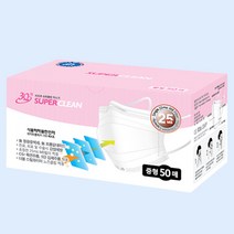 3Q 슈퍼클린 마스크 중형, 50개입, 1개