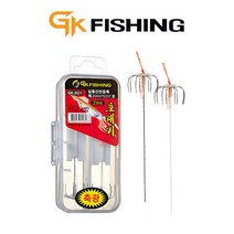 금호조침 호래기 바늘 생미끼바늘 축광 GK-201 (2개입), GK-201(2개입)