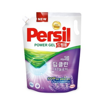 퍼실 딥클린 플러스 라벤더향 드럼용 액상세제 리필, 2L, 4개