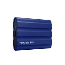 SSD 메모리 PC 데스크탑 노트북용 외장 하드 드라이브 휴대용 2TB 4TB 솔리드 스테이트 USB 30 디스크 데이터 저장 장치, 없음, 4.1 테라바이트 - 파란