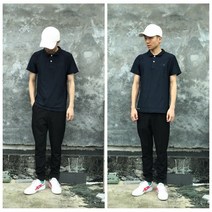 캘기의 캘리그라피 남성골프반팔티