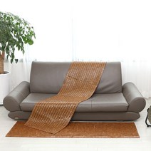 리앤데코 탄화마작 쇼파패드 대자리 대나무돗저라 50x170, 단품
