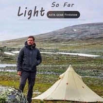 캠핑텐트 하이킹용 방수 피라미드 인용, 4.Footprint