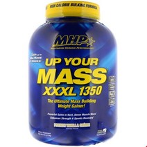 Mhp 업 유어 매스 XXXL 1350 웨이트 게이너, 프렌치 바닐라 크림(French Vani, 2728g, 1개