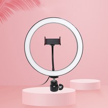 카벤토리 유튜브 방송장비 링조명 LED 링라이트 10인치, 1개, LED링라이트10인치(단품)