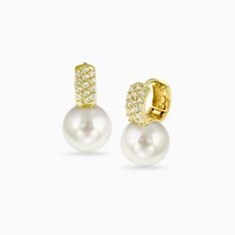 에버링 18K 금 진주 귀걸이 한마음 그레이스펄 10mm_EPHL8712 Gold Earrings Gift