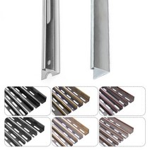 직사각 코너비트 3미리 벽 모서리 몰딩 마감재 타일 코너비드 쫄대 재료분리대 2.4M B TYPE, 20mm, 폴리싱, 로즈골드 직사각 코너비드