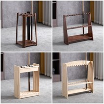 당구 큐대 거치대 큐걸이 홀더 큐꽂이 당구용품, E 원목 24홀