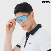 [ 우트드고글 ] WTD G1 데이브레이크 후속 경량 변색미러 - 골프 야구 자전거 모자핏 최적화, Clear_blue