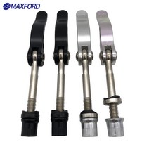 MAXFORD-퀵 릴리스 나사 볼트 M8 자전거 시트 포스트 클램프 레버 꼬치 사이클링 부품 도구 50/55/60/65/75, 04 M8x55 Black color