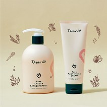 디어비 퓨어 캐스틸 바스 앤 샴푸 & 모니스처라이징 크림 2종 세트, 2종 선물 세트