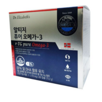 닥터엘리자베스 알티지 퓨어 오메가3 (60캡슐) x 4, 60정, 4개
