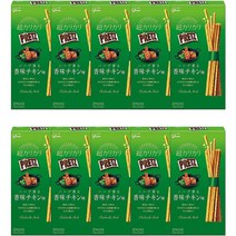 Plitz 에자키 글리코 프리츠 스틱 허브향 치킨맛 안주 스낵 55g x 10개