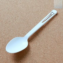 socean 일회용 반찬 용기 캠핑 식기 숟가락 10p 17cm 피크닉 위생 용기 캠핑 스푼 차박 비박 수푼 소풍 준비물 조리 식